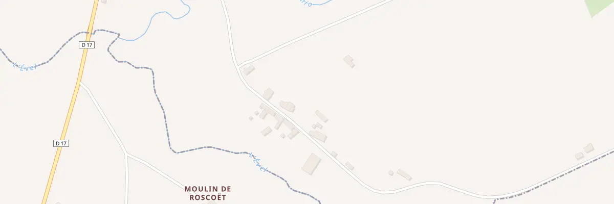 Plan du 8 Le Camper à Évellys