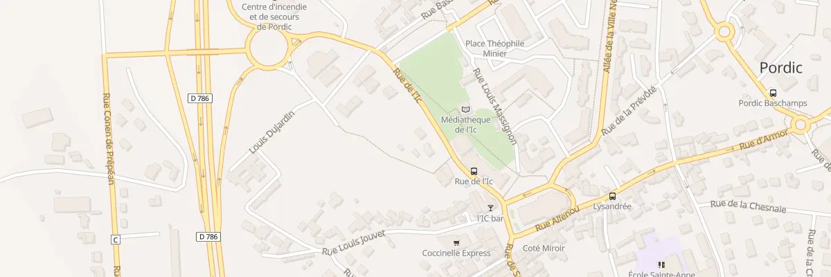Plan du 3 Rue de l’Ic à Pordic