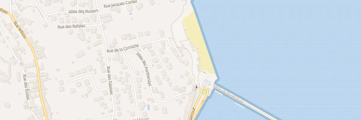 Plan du 9002 Rue de la Corniche Binic à Binic-Étables-sur-Mer