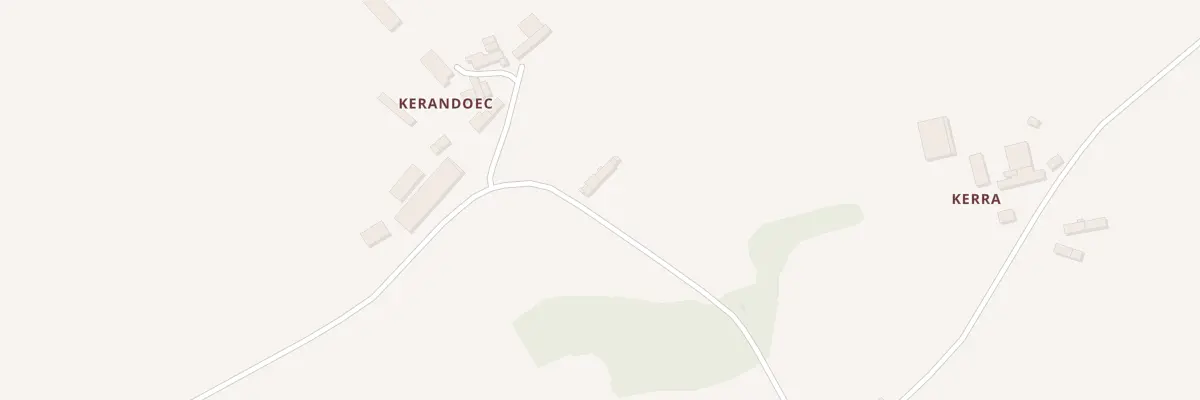 Plan du 13 Kerandoëc à Moréac