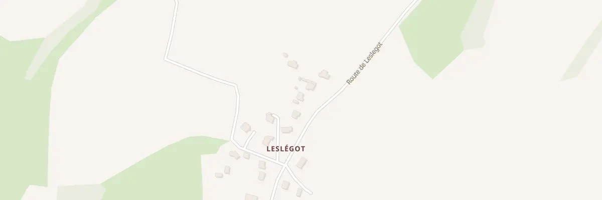 Plan du 5975 Leslegot à Plescop