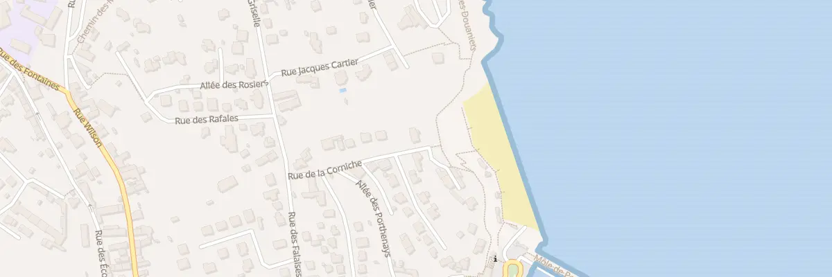 Plan du 7 Rue de la Corniche Binic à Binic-Étables-sur-Mer