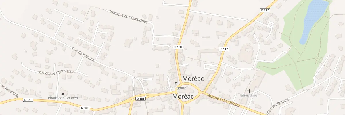 Plan du 13 Rue du Bourgneuf à Moréac