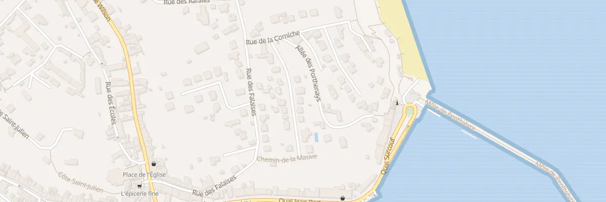 Plan du 7 Rue Jeanne d’Arc à Binic-Étables-sur-Mer