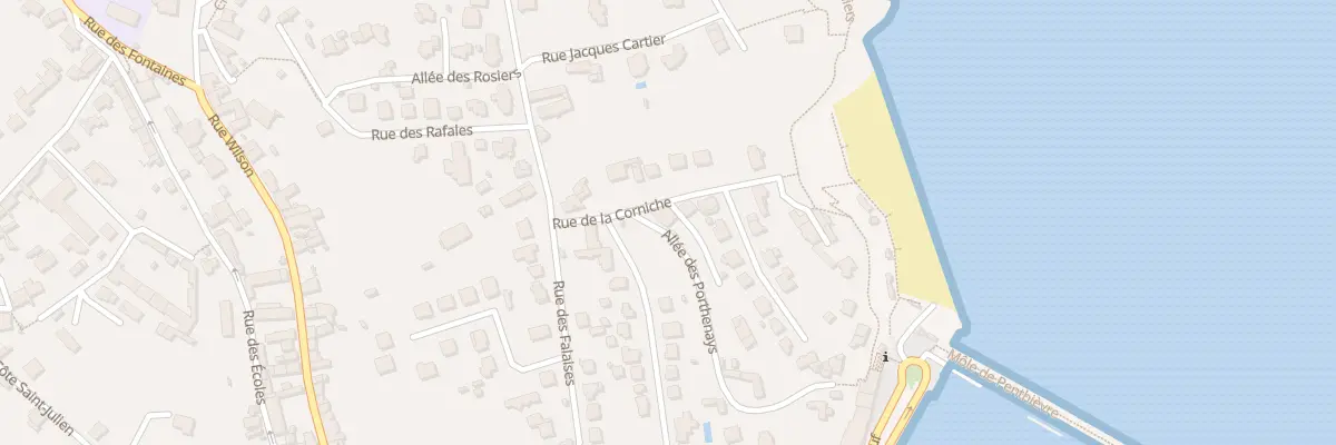 Plan du 2 Rue de la Corniche Binic à Binic-Étables-sur-Mer