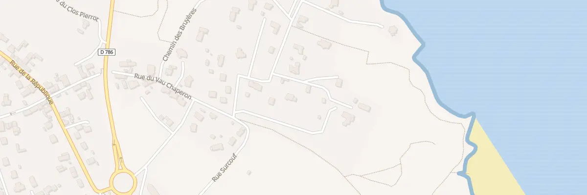 Plan du 10 Rue des Roches Brunes à Binic-Étables-sur-Mer