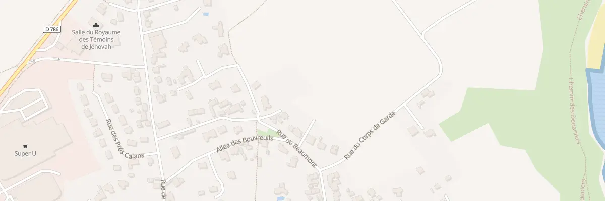Plan du 19B Rue de Beaumont à Binic-Étables-sur-Mer