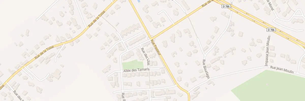 Plan du 1 Rue des Lilas à Pordic