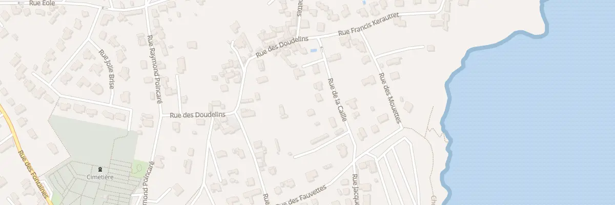 Plan du 5 Rue de la Caille à Binic-Étables-sur-Mer