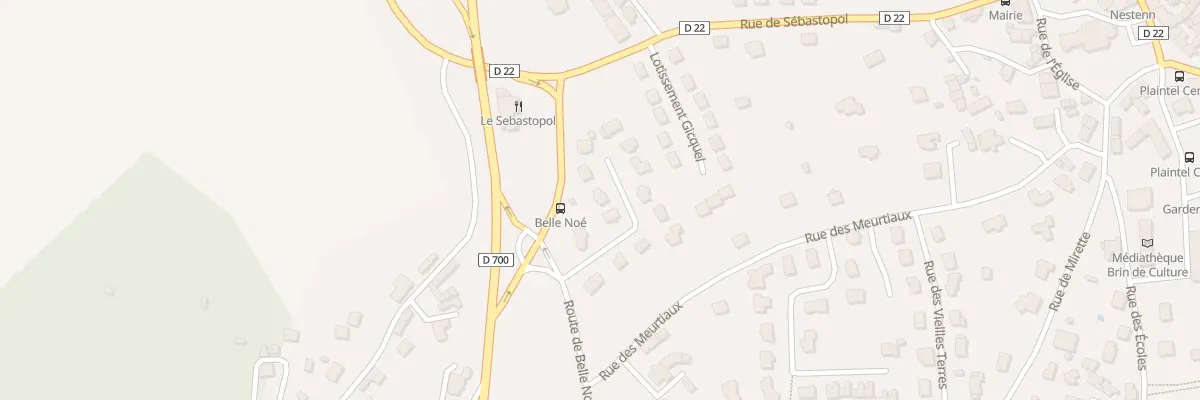 Plan du 3 Rue des Grands Champs au Haut-Corlay