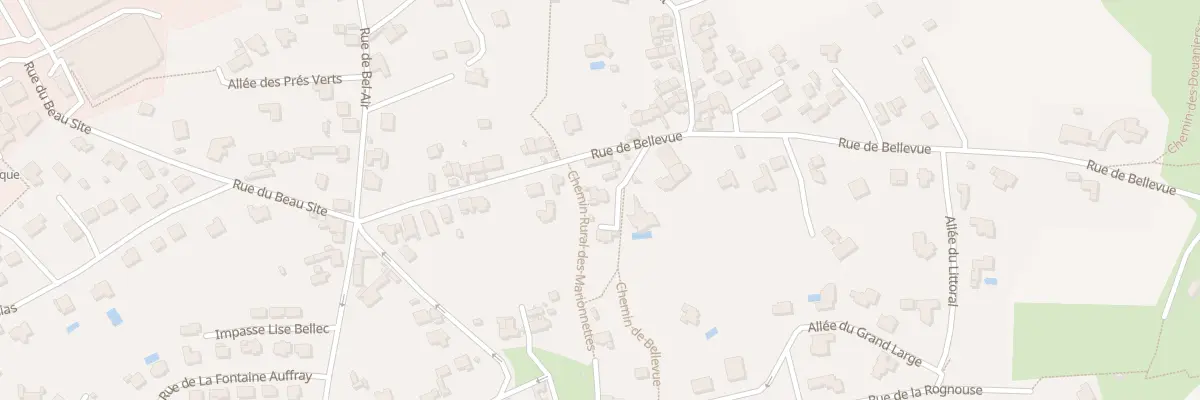 Plan du 2 Chem de Bellevue Binic à Binic-Étables-sur-Mer