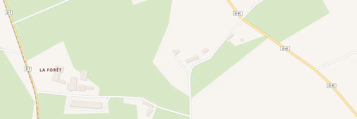 Plan du 5151B La Forêt à Saint-Hervé