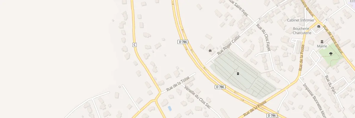 Plan du 2A Rue de la Toise à Pordic