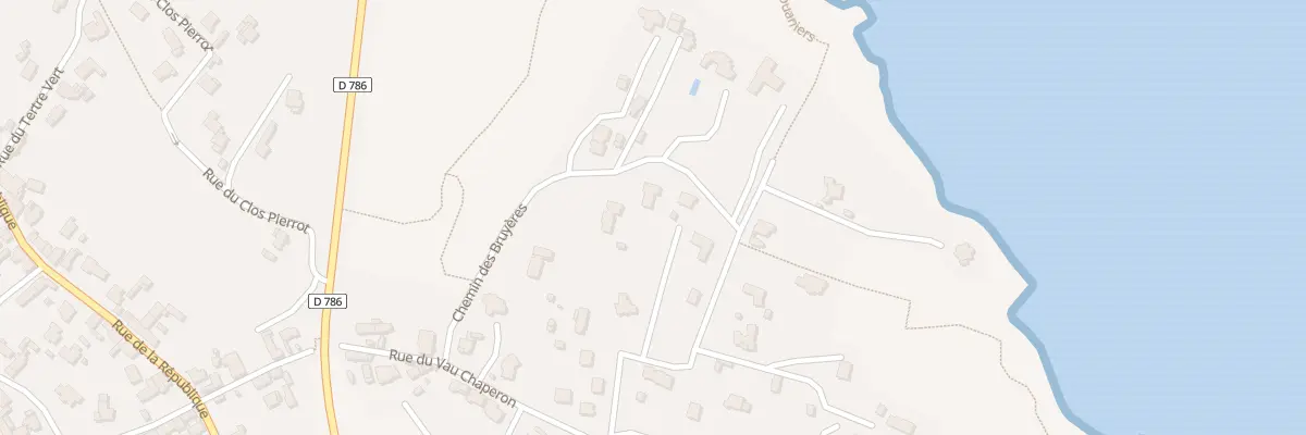 Plan du 3 Che des Bruyères à Binic-Étables-sur-Mer