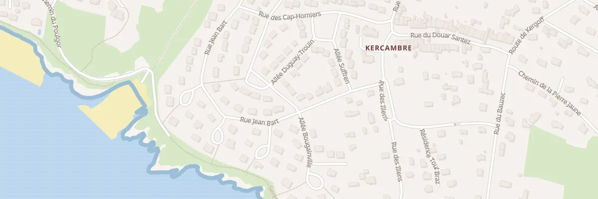 Plan du 101 Rue Jean Bart à Saint-Gildas-de-Rhuys