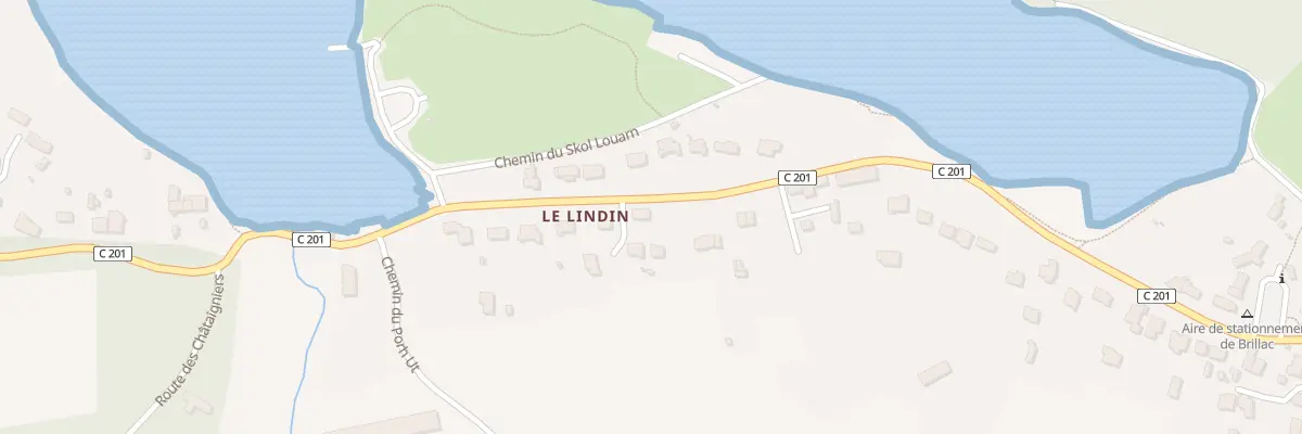 Plan du 9679 Rue du Pont du Lindin à Sarzeau