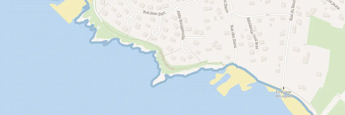 Plan du 39 All Bougainville à Saint-Gildas-de-Rhuys