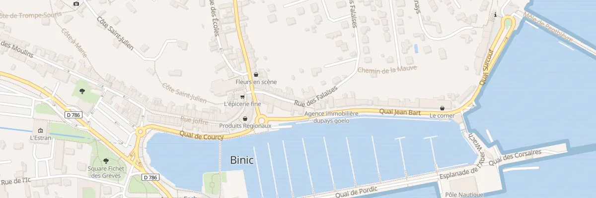 Plan du 25 Rue des Falaises à Binic-Étables-sur-Mer