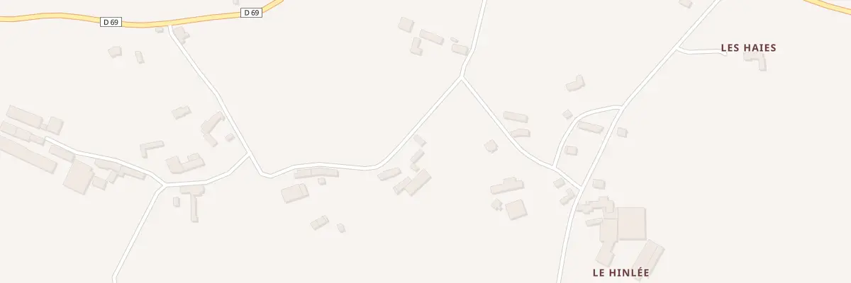 Plan du 33 Le Hinlée à Trévé