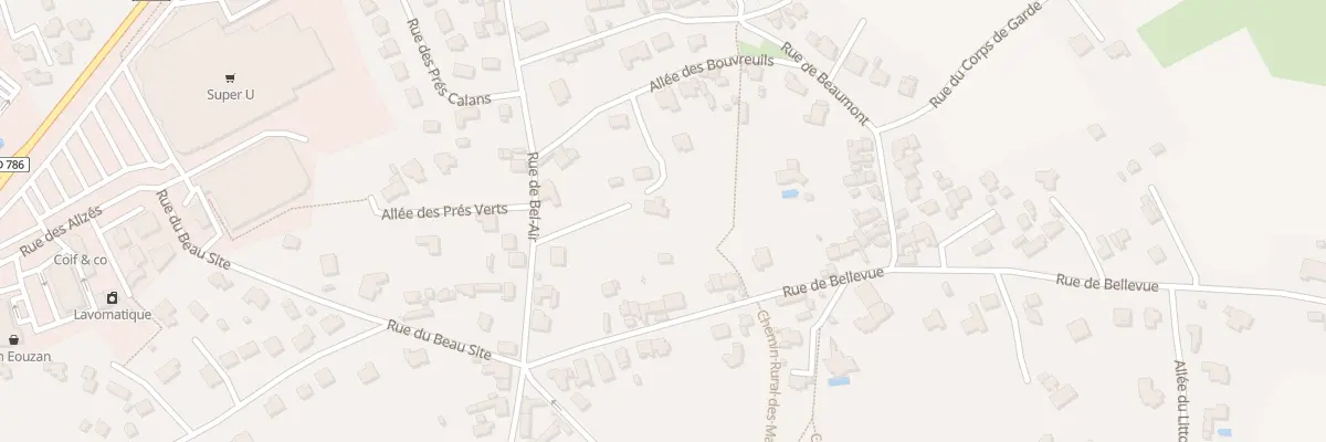 Plan du 12B Rue de Bel Air à Binic-Étables-sur-Mer