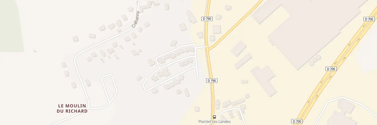 Plan du 17 Lot Les Bouvreuils à Plaintel