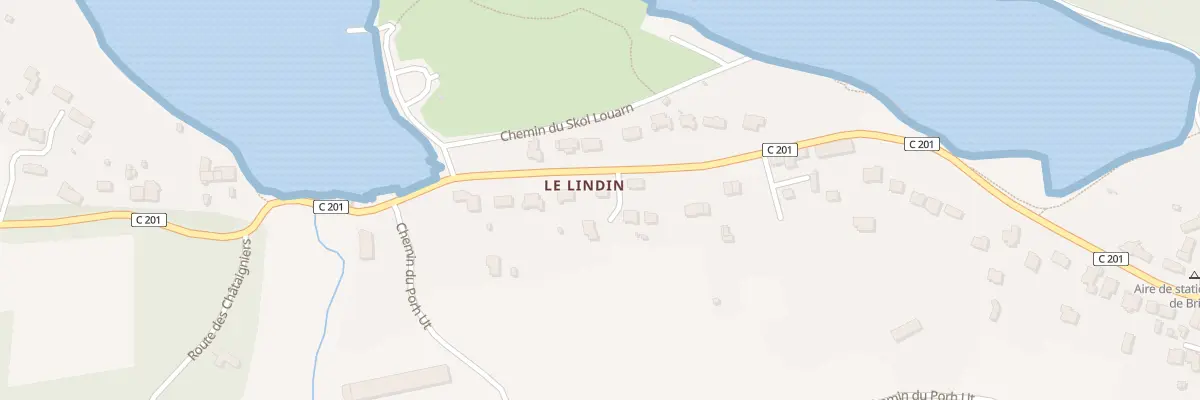 Plan du 9372 Rue du Pont du Lindin à Sarzeau