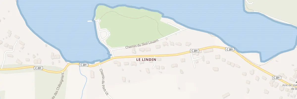Plan du 9294 Rue du Pont du Lindin à Sarzeau