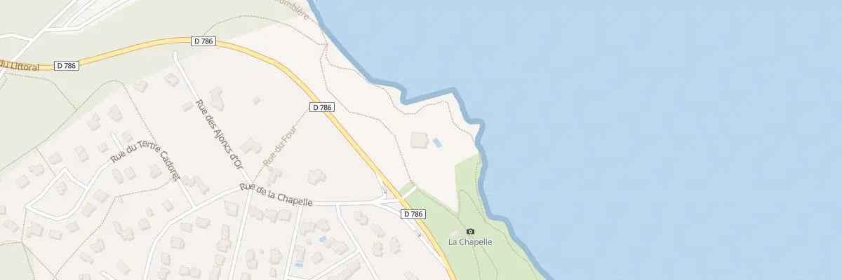 Plan du 30 Bd du Littoral Etables à Binic-Étables-sur-Mer