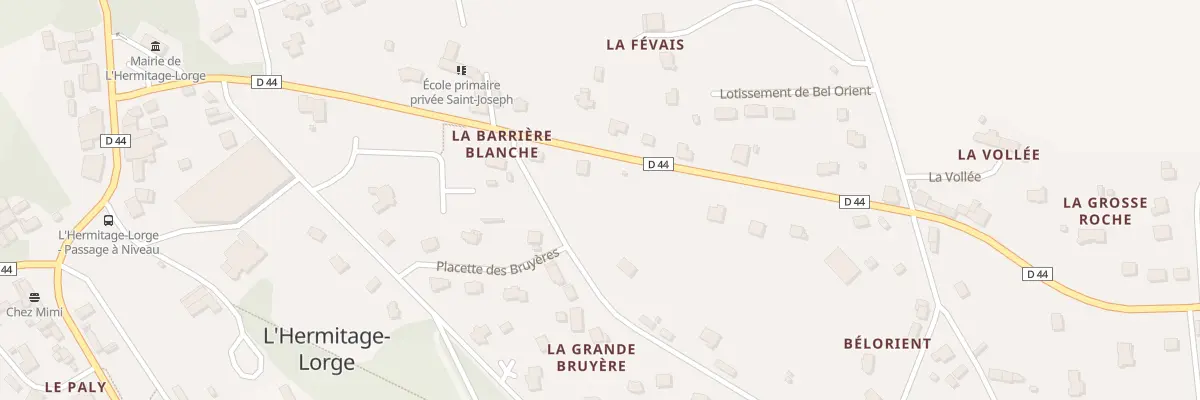 Plan du 9000 Rue Bel Orient à Plœuc-L’Hermitage