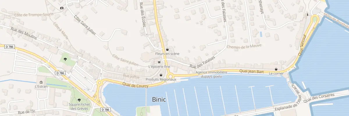 Plan du 9 Rue des Falaises à Binic-Étables-sur-Mer