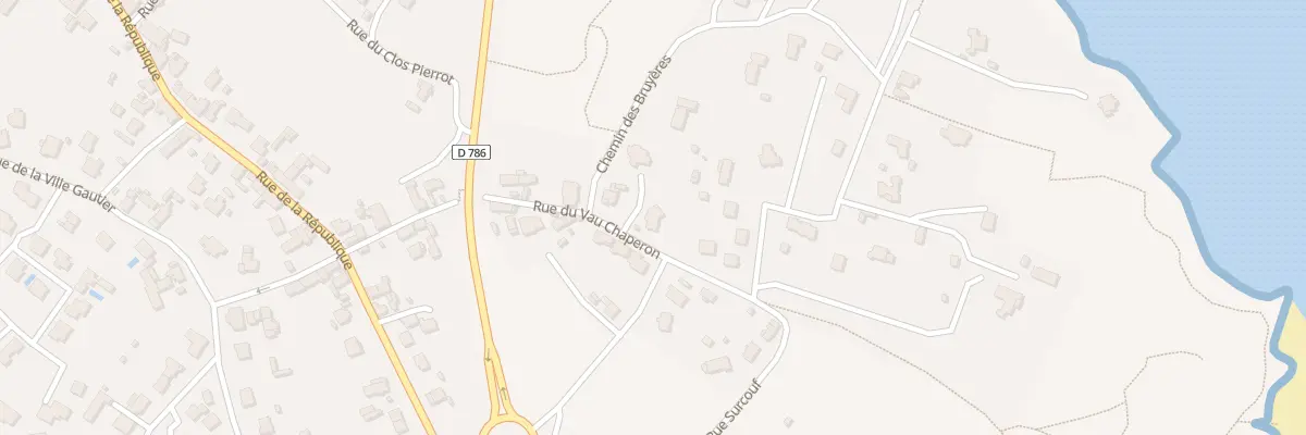 Plan du 29 Rue du Vau Chaperon à Binic-Étables-sur-Mer