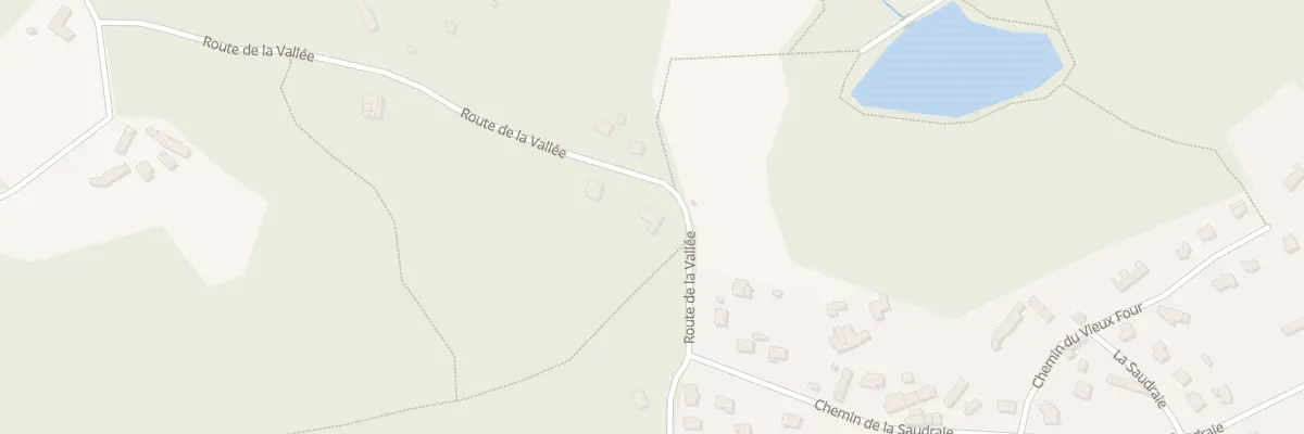 Plan du 1 Rte de la Vallée à Saint-Julien