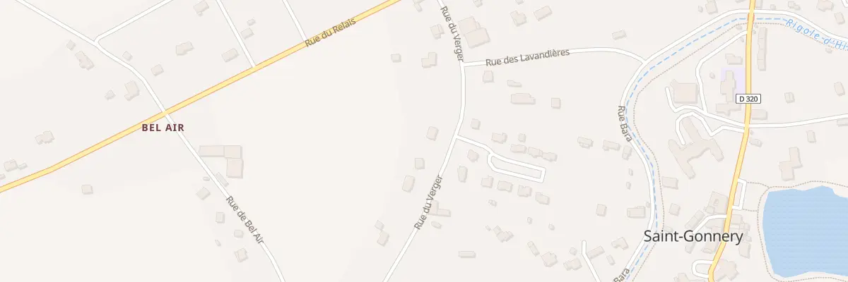 Plan du 10 Rue du Verger à Saint-Gonnery