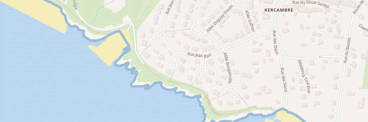 Plan du 26 Rue Jean Bart à Saint-Gildas-de-Rhuys