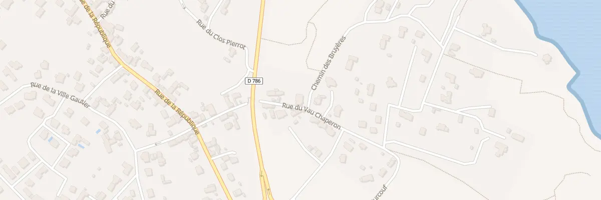 Plan du 23 Rue du Vau Chaperon à Binic-Étables-sur-Mer