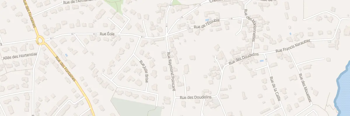 Plan du 16 Rue Raymond Poincaré à Binic-Étables-sur-Mer