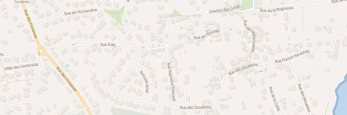Plan du 20 Rue Raymond Poincaré à Binic-Étables-sur-Mer