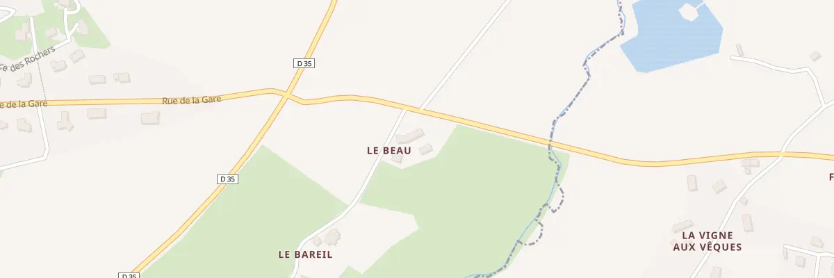 Plan du 5067 Le Bareil à Uzel