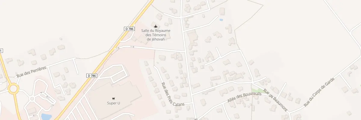 Plan du 45 Rue de Bel Air à Binic-Étables-sur-Mer