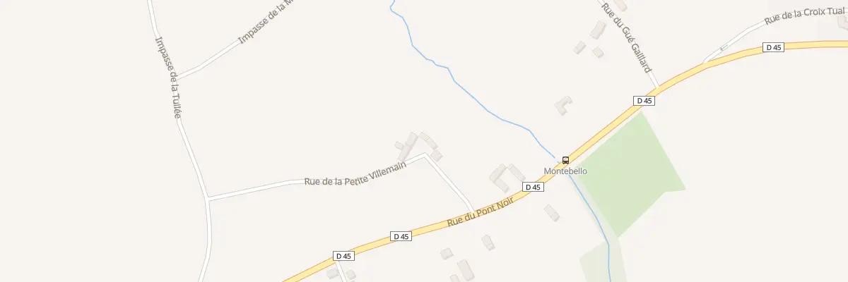 Plan du 16 Rue de la Petite Villemain à Ploufragan