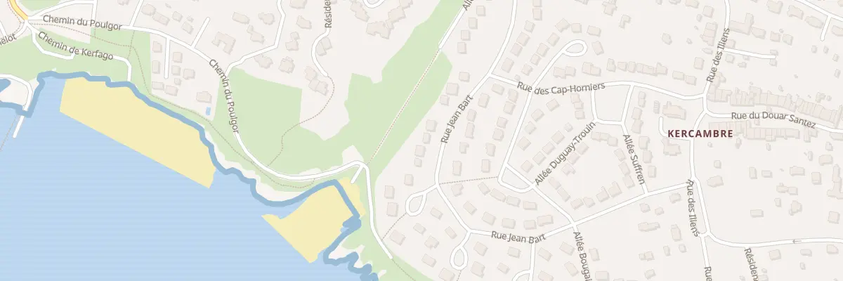 Plan du 11 Rue Jean Bart à Saint-Gildas-de-Rhuys