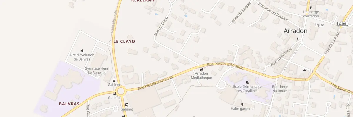 Plan du 3 Rue du Clayo à Arradon