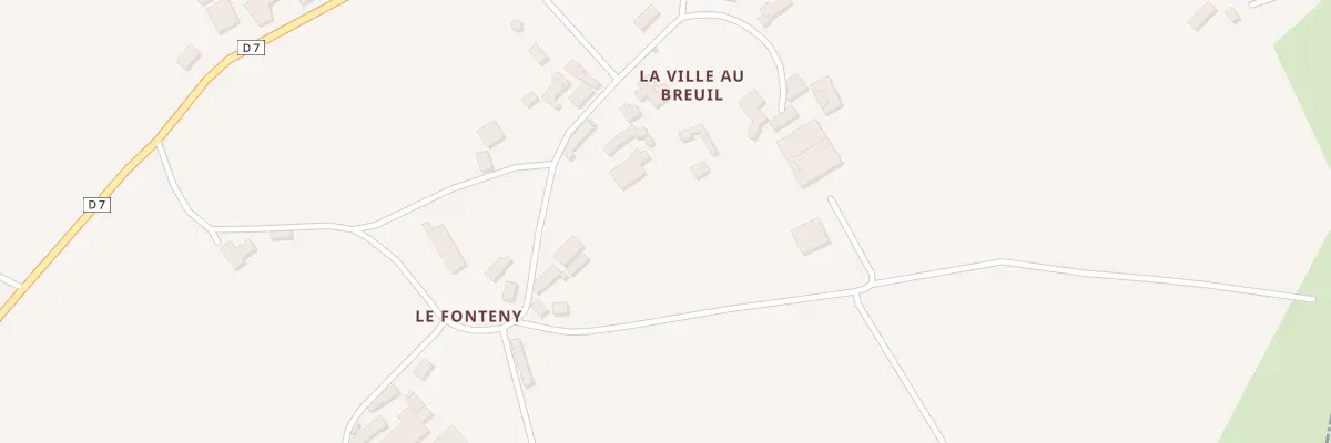 Plan du 570 La Ville au Breuil à Saint-Thélo