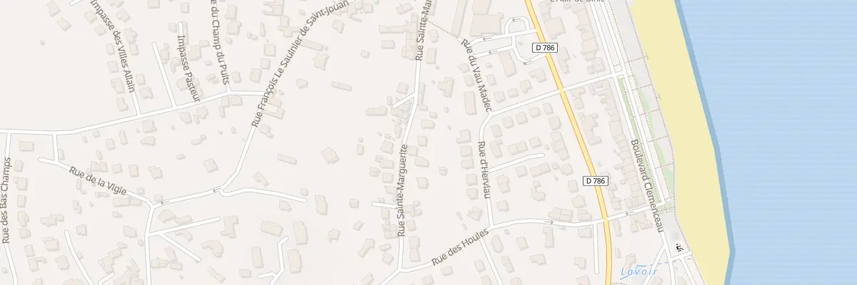 Plan du 13 Rue Ste Marguerite à Binic-Étables-sur-Mer