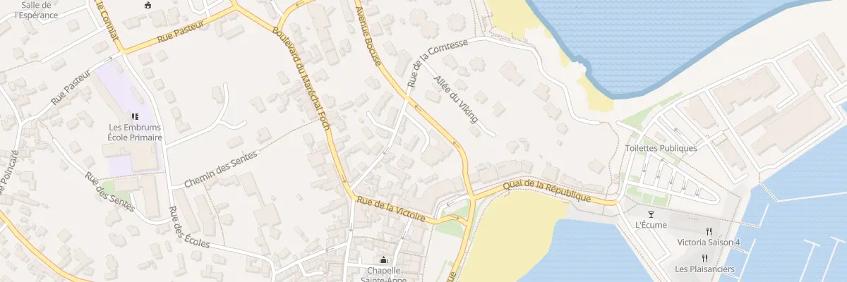 Plan du 5 Rue de la Comtesse à Saint-Quay-Portrieux