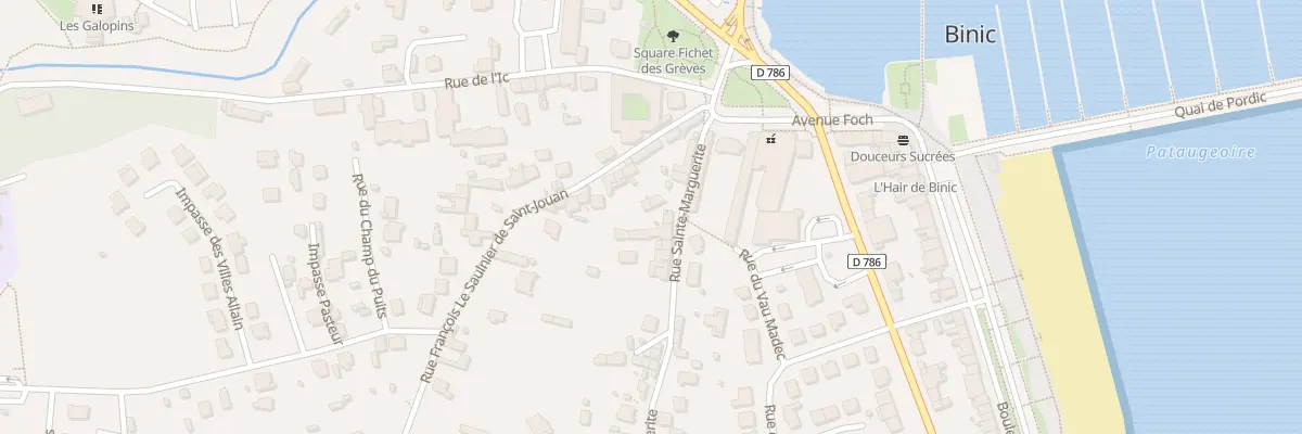 Plan du 4B Rue Ste Marguerite à Binic-Étables-sur-Mer