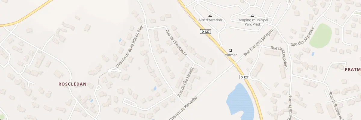 Plan du 8 Rue de l’Ile Hoedic à Arradon