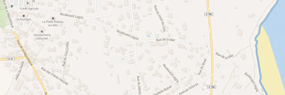 Plan du 28 Bd Legris à Binic-Étables-sur-Mer