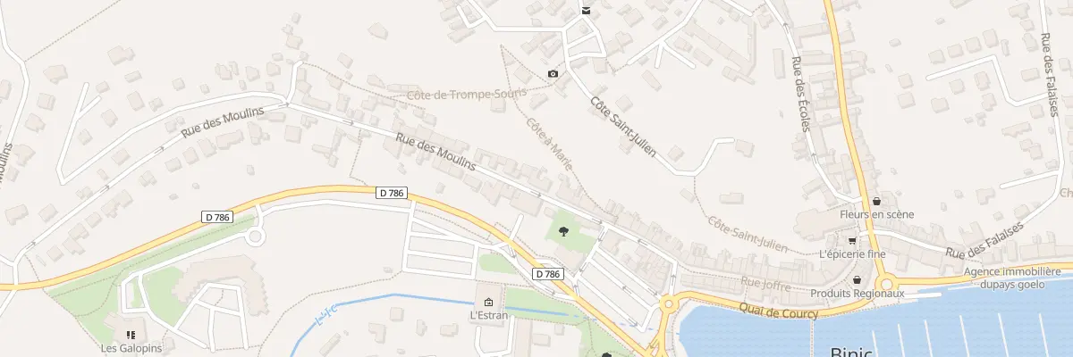 Plan du 20 Rue des Moulins à Binic-Étables-sur-Mer