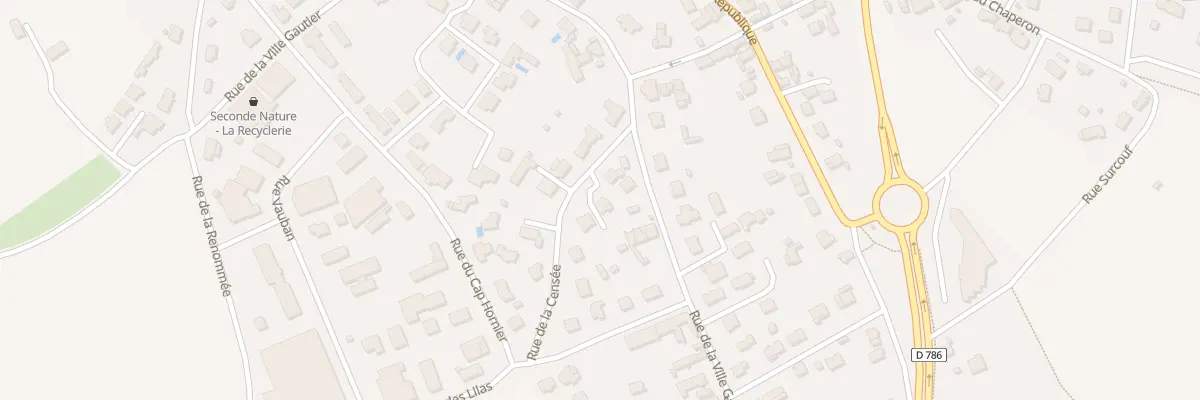 Plan du 5 Rue de la Censée à Binic-Étables-sur-Mer